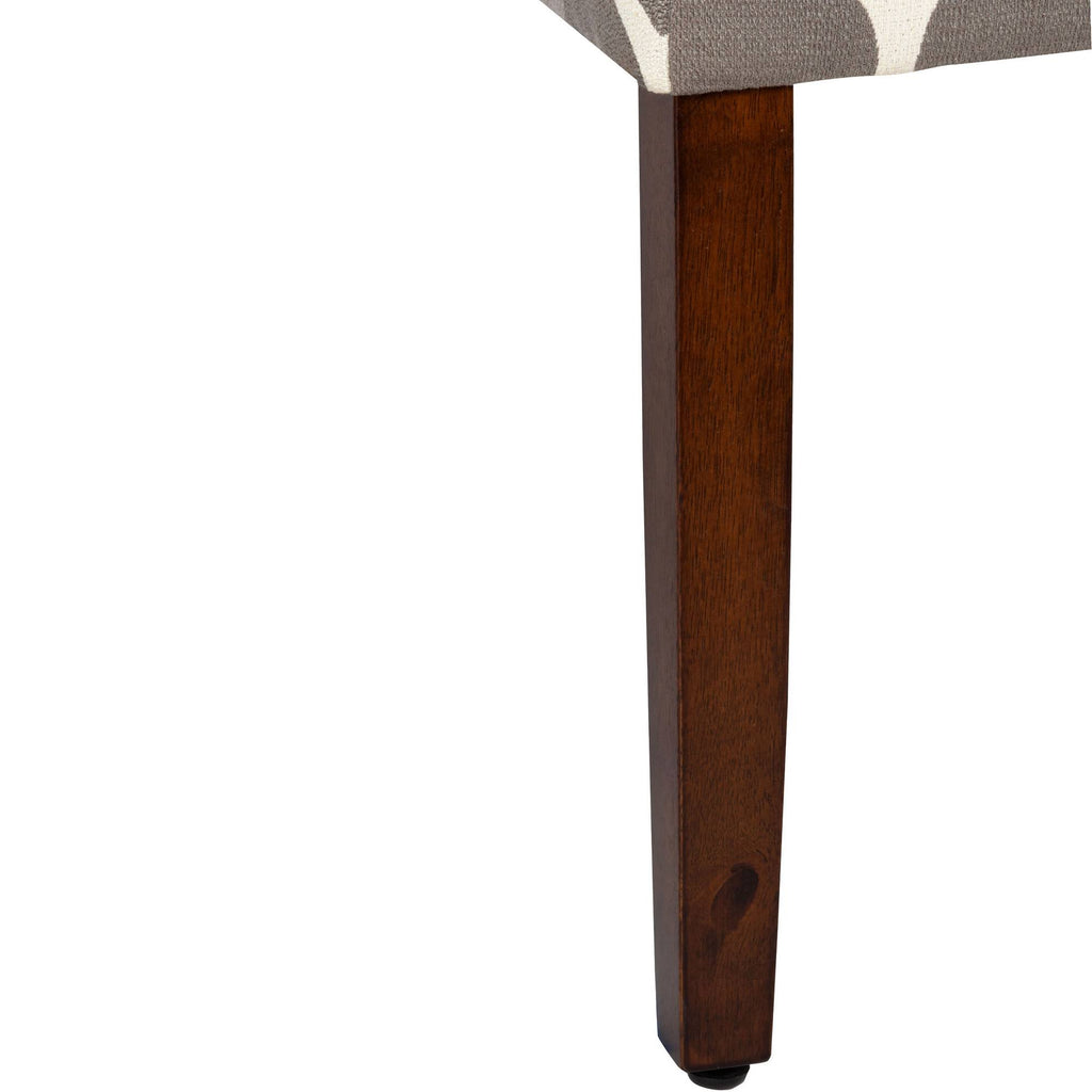 Gray Wood Dining Chair Set of 2 E4366
