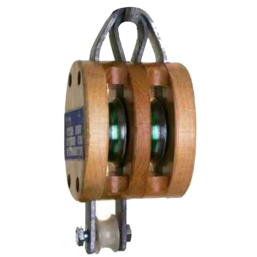 6in Wood Shell Block R25097