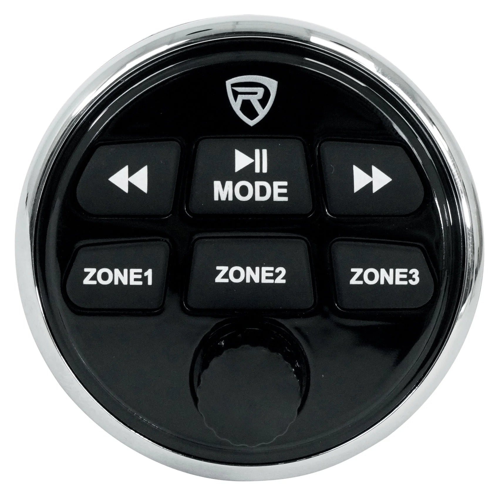 White 8" Marine Wakeboard Tower Speakers with 4-Zone Boat Receiver M1563