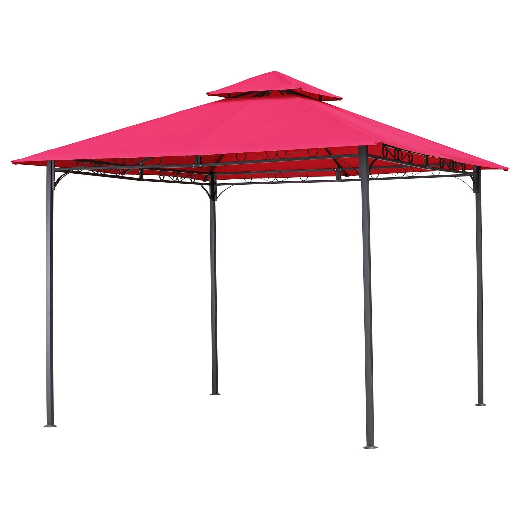 Blue Square Vented Canopy Gazebo F1616