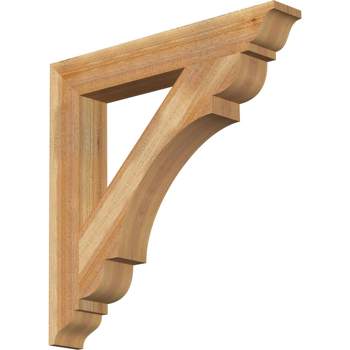 Western Red Cedar Traditional Bracket A336