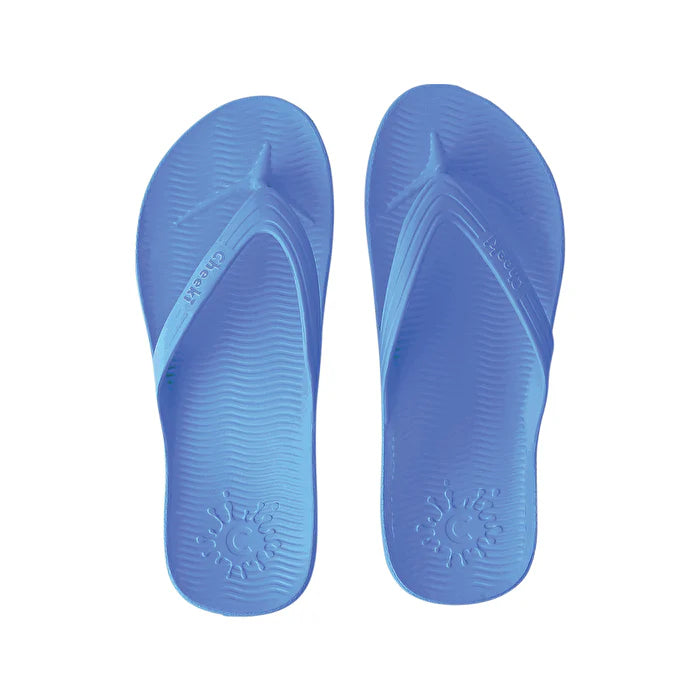 Arch Support Light Blue Kids Thongs Z61733
