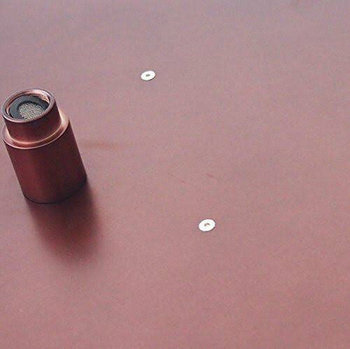 Oil Rubbed Bronze Ceiling Mount Rainfall LED Shower Head I930