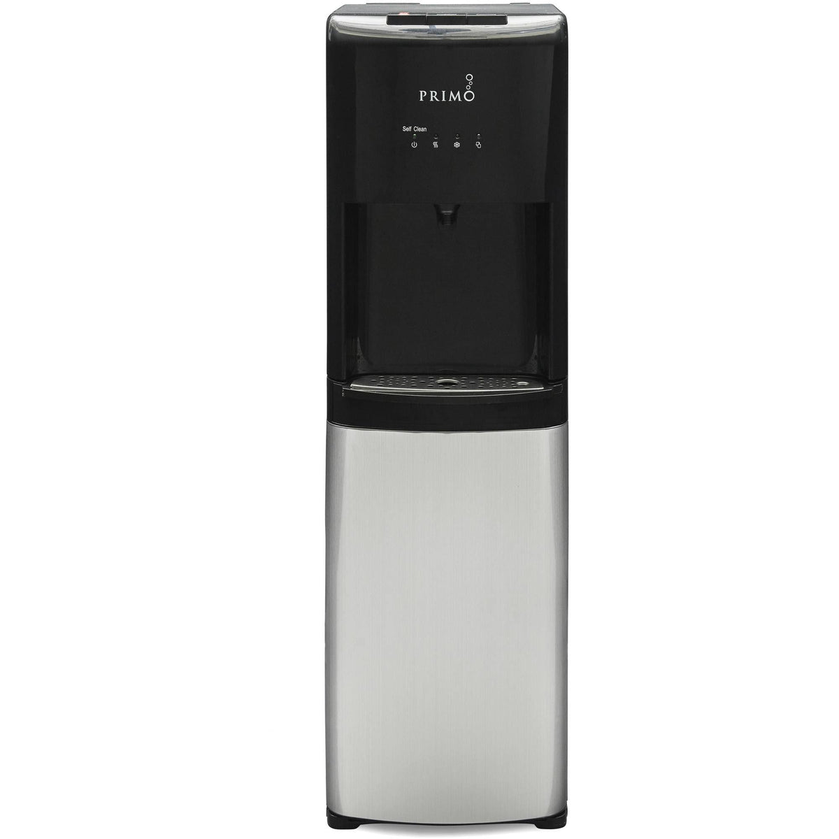 Black/Stainless Bottom Loading Hot/Cold Water Dispenser Q345
