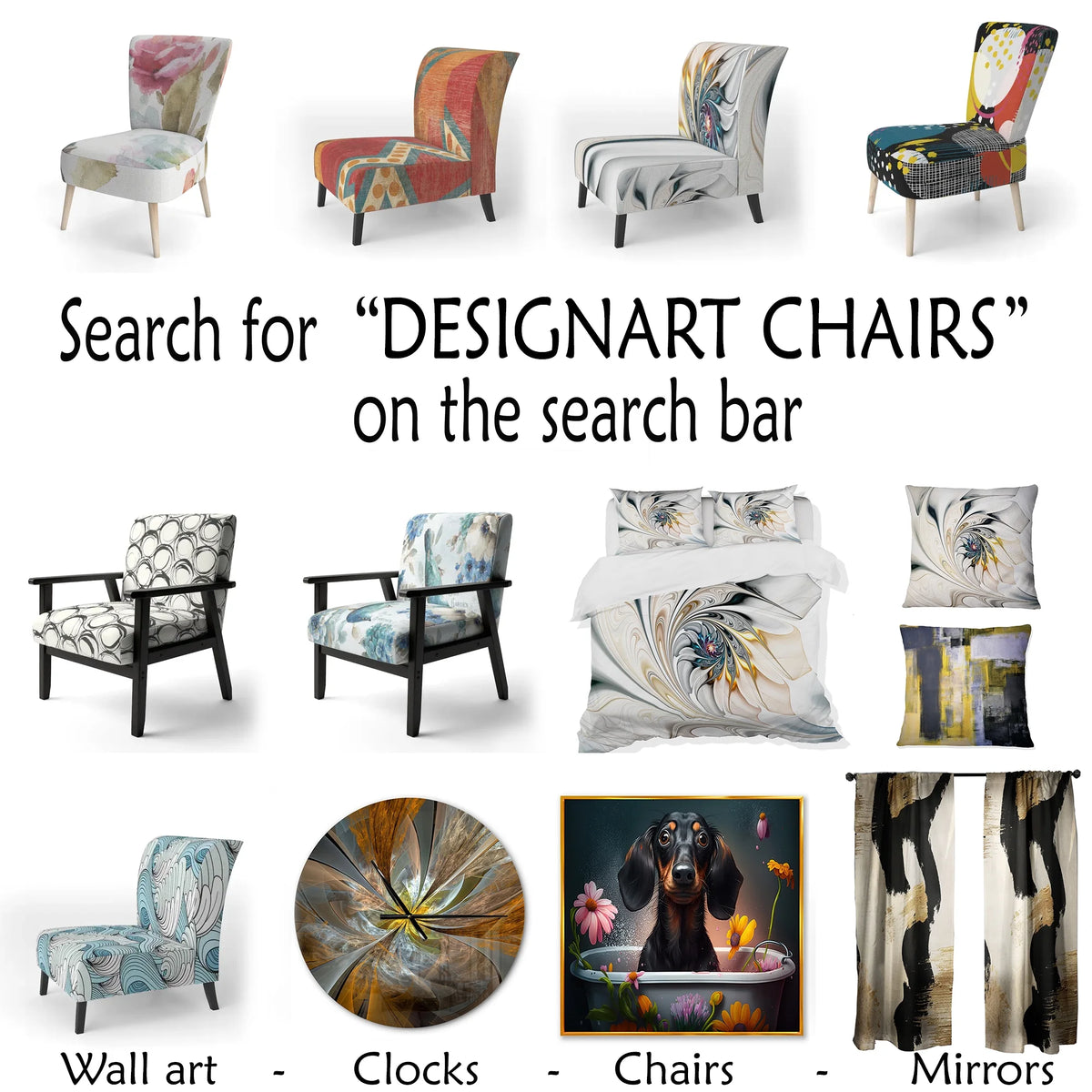 Upholstered Accent Chair and Arm Chair G342