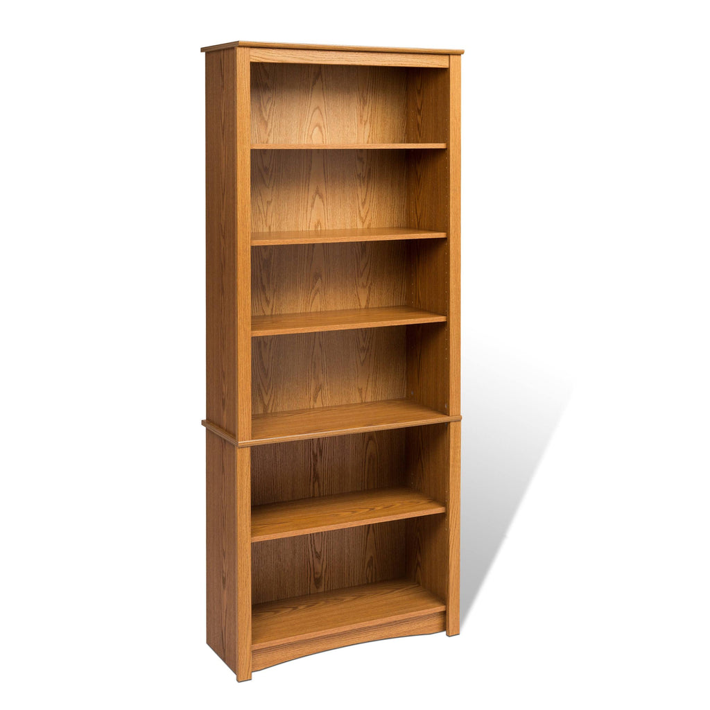 6-Shelf Bookcase, Oak J465