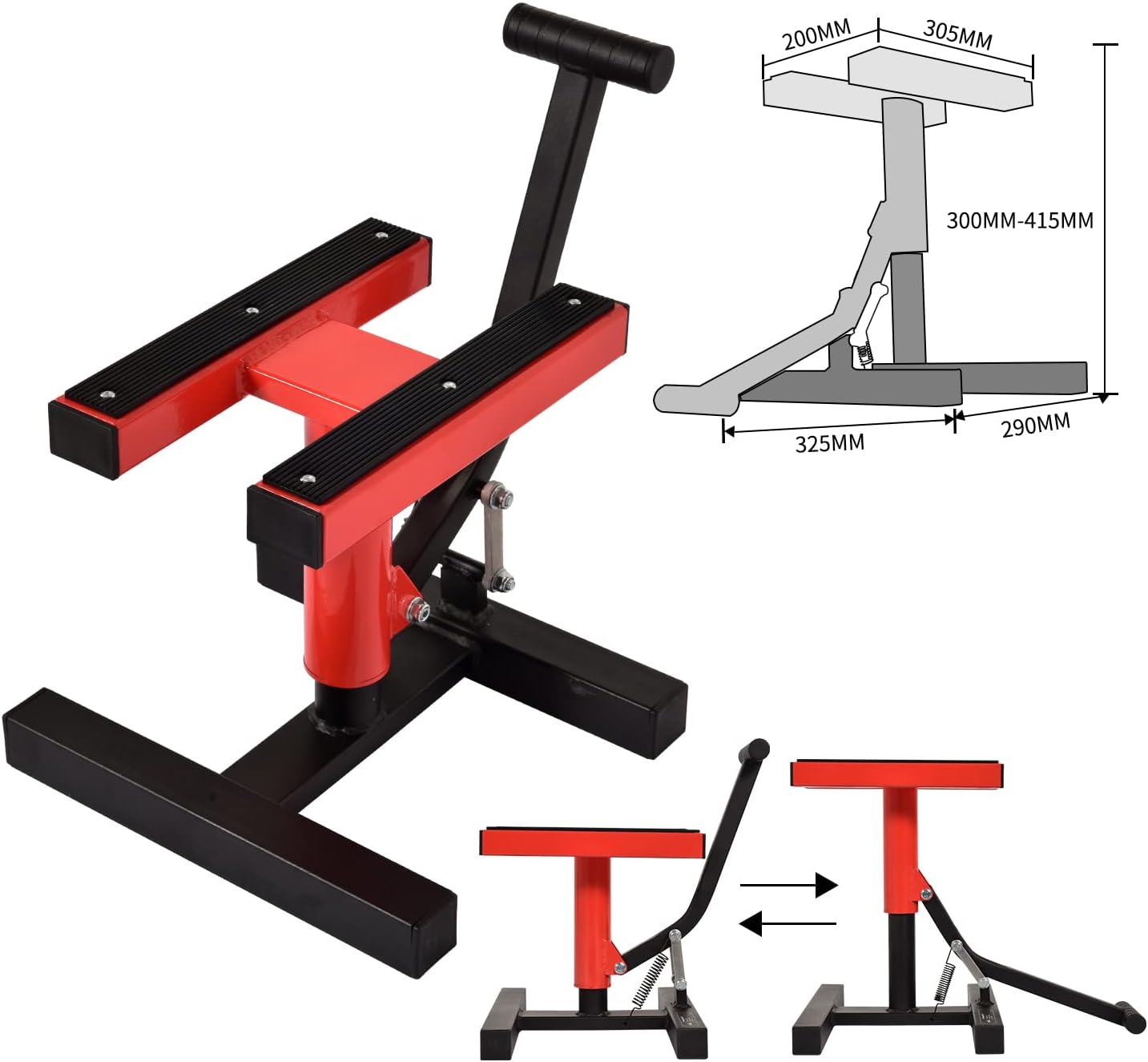 Adjustable Dirt Bike Stand Pack of 2 V262004