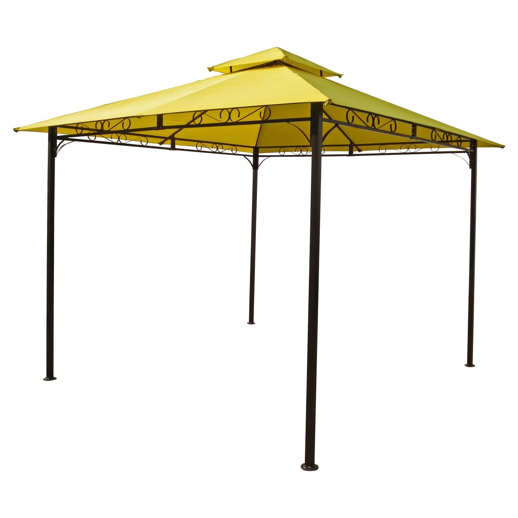 Blue Square Vented Canopy Gazebo F1616