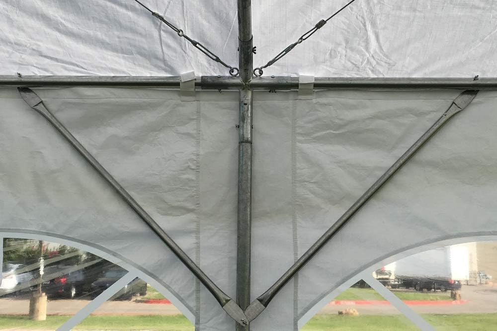 40'x20' PE Marquee Tent Gazebo Shelter with Storage Bags H878