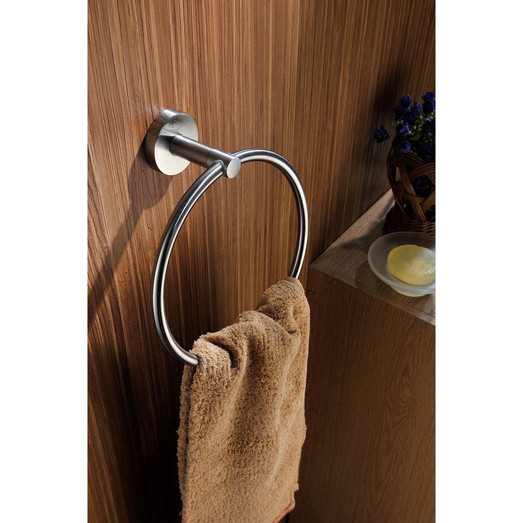 Polished Chrome Towel Ring C76014