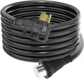 50 Amp 25 Feet RV Extension Cord Power Cord Wire 125V/250V Twist Lock Connector Black R669