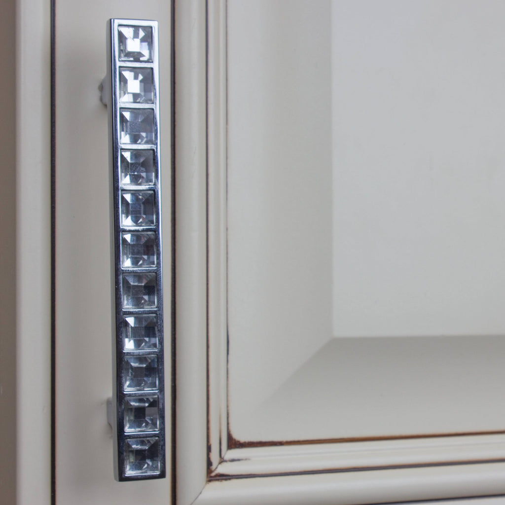 K9 Crystal Cabinet Pulls with 3.75 Screw Spacing I259