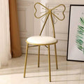 White Iron Vanity Stool F41367