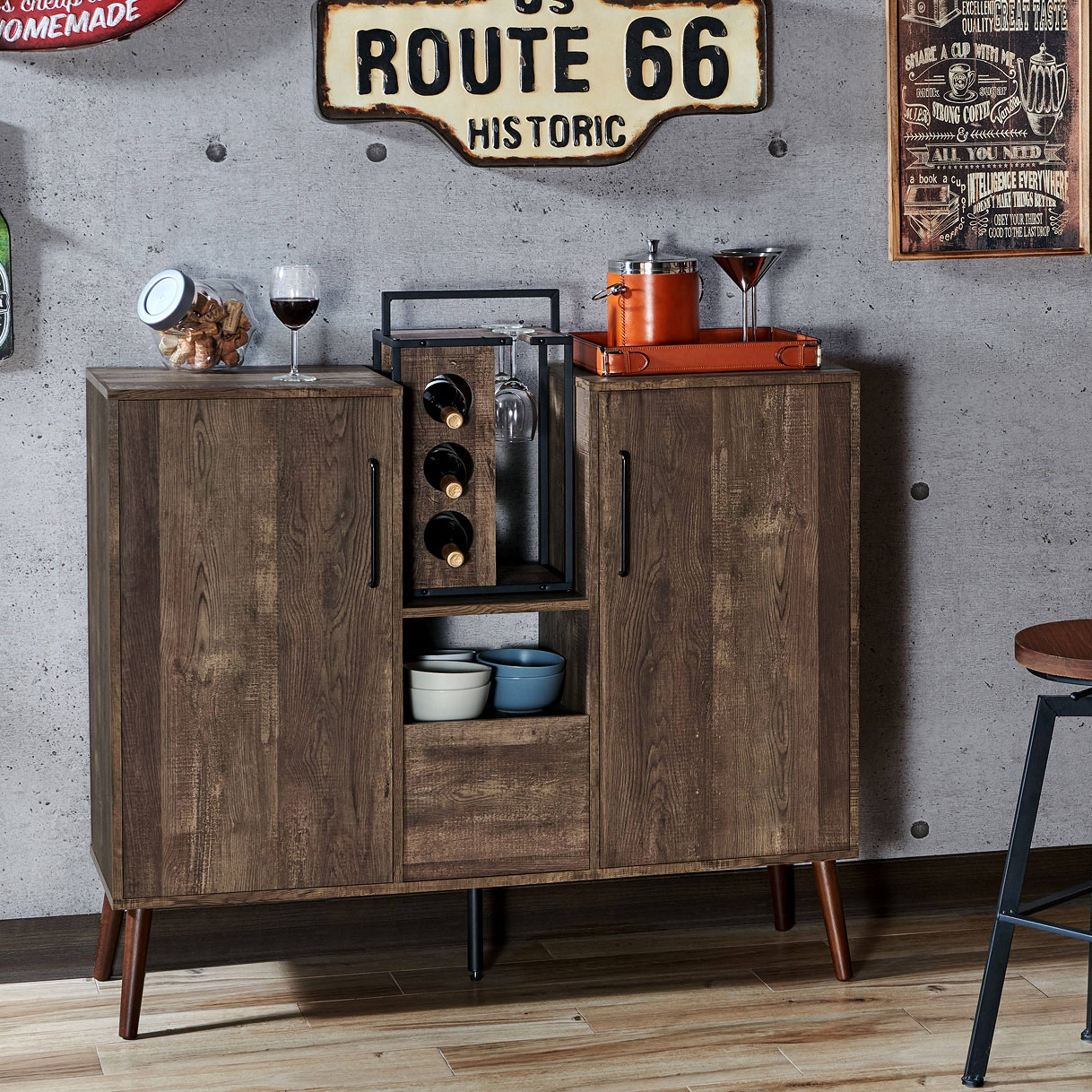 Rustic Reclaimed Oak Buffet U238