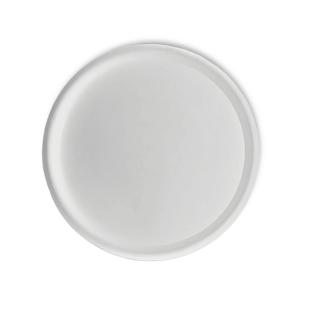 Alpine White Round Saucer P1055