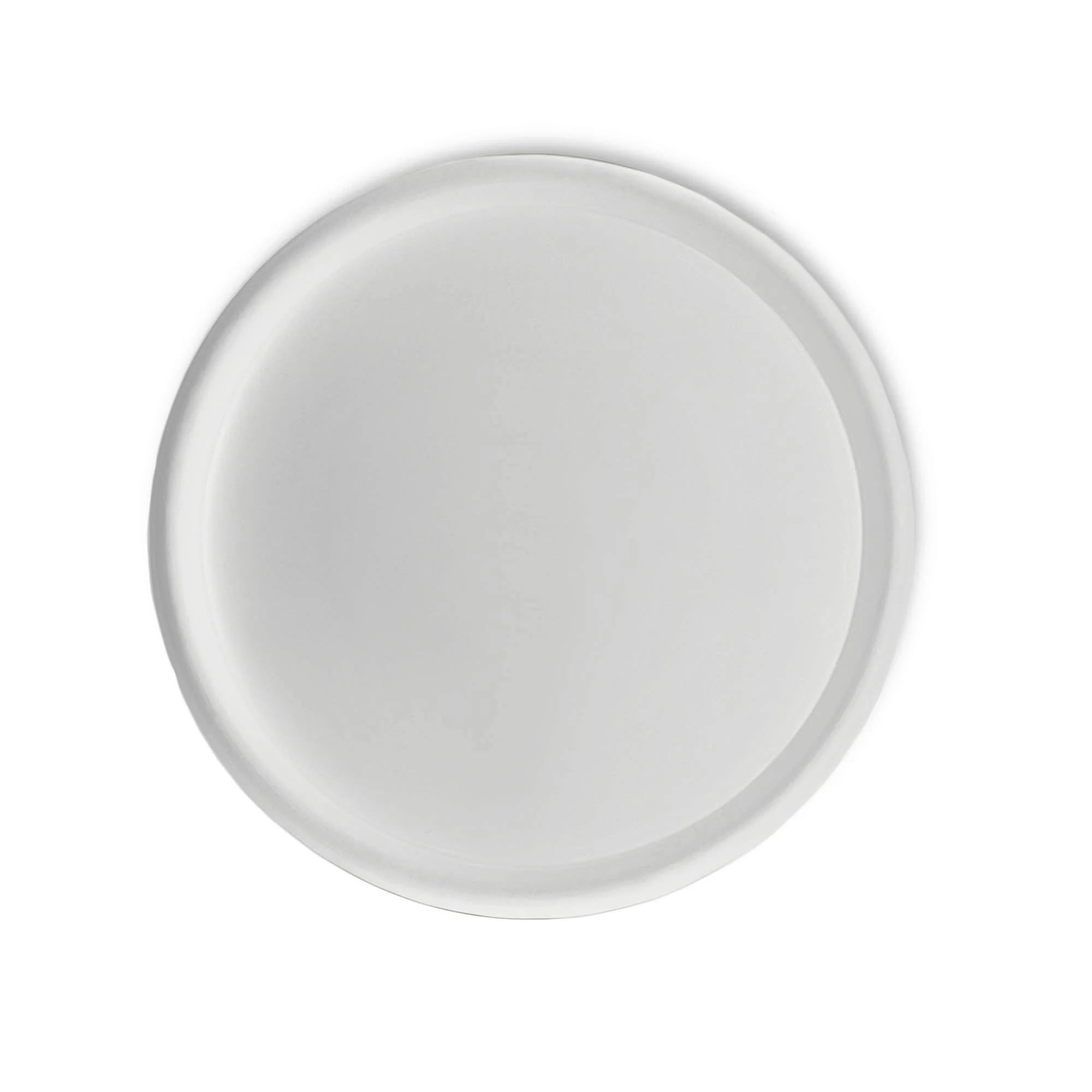 Alpine White Round Saucer P1055