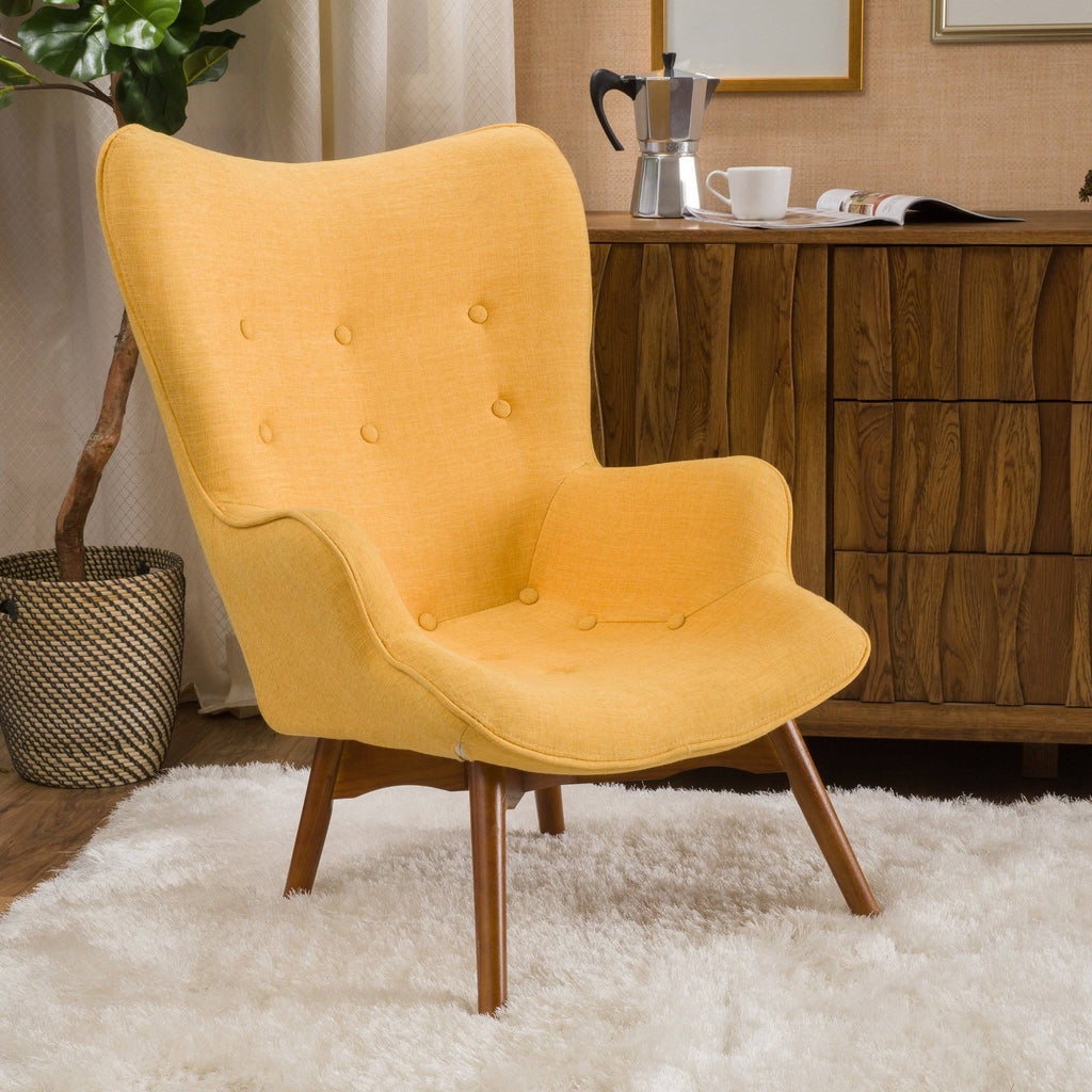 Yellow Contour Lounge Chair C538382