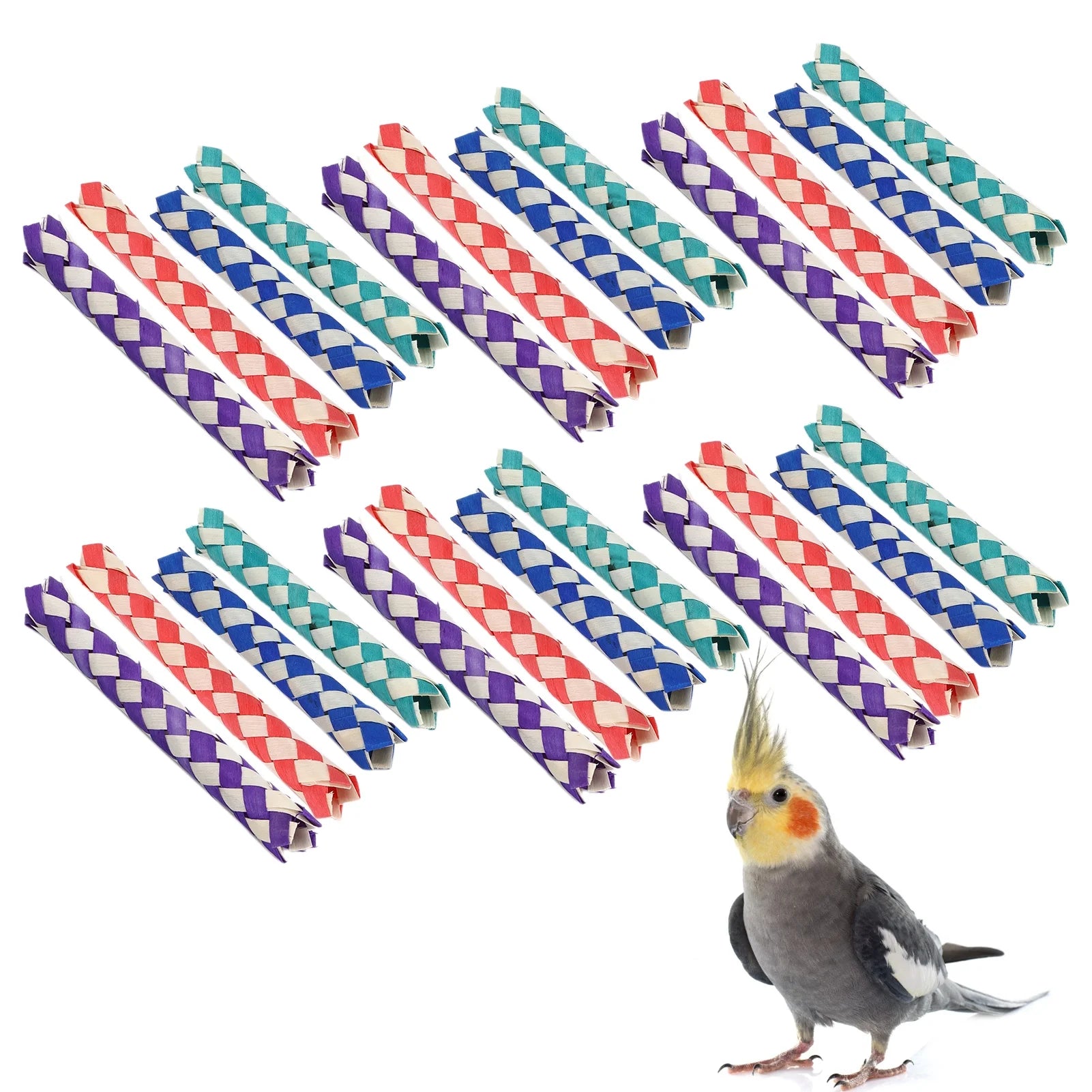 Bamboo Finger Trap for Bird Toys DIY D1984