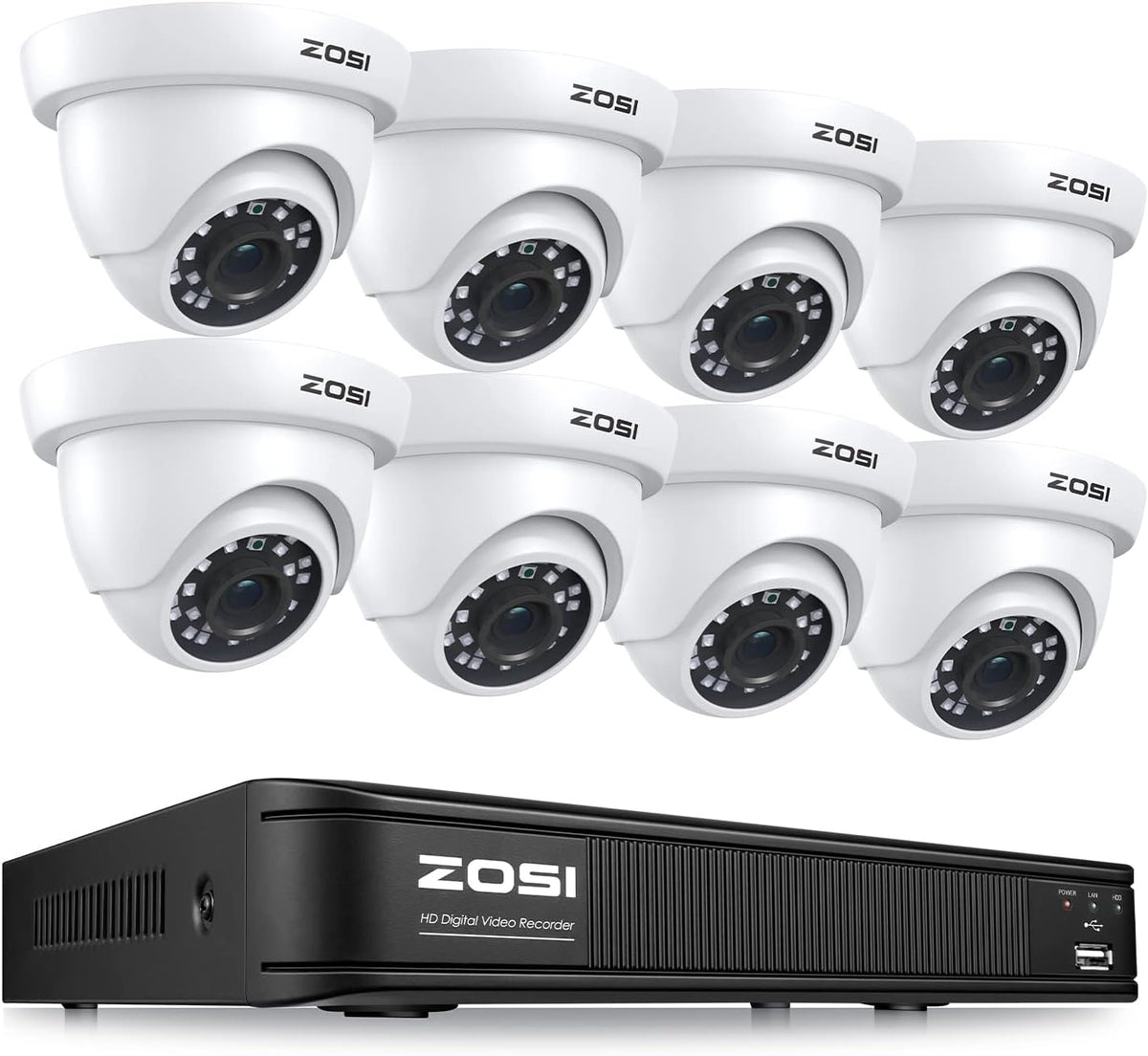 16 Channel 1080p CCTV Dome Camera System with 4TB Hard Drive K29138