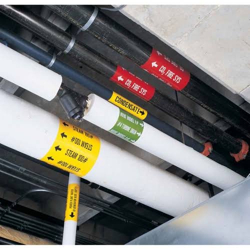 8 In. x 50 Ft. Vinyl White Tape R357