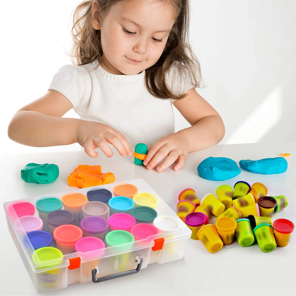 20-Pack Case of Colors 3-Ounce Cans Storage Box Organizer Container K3406