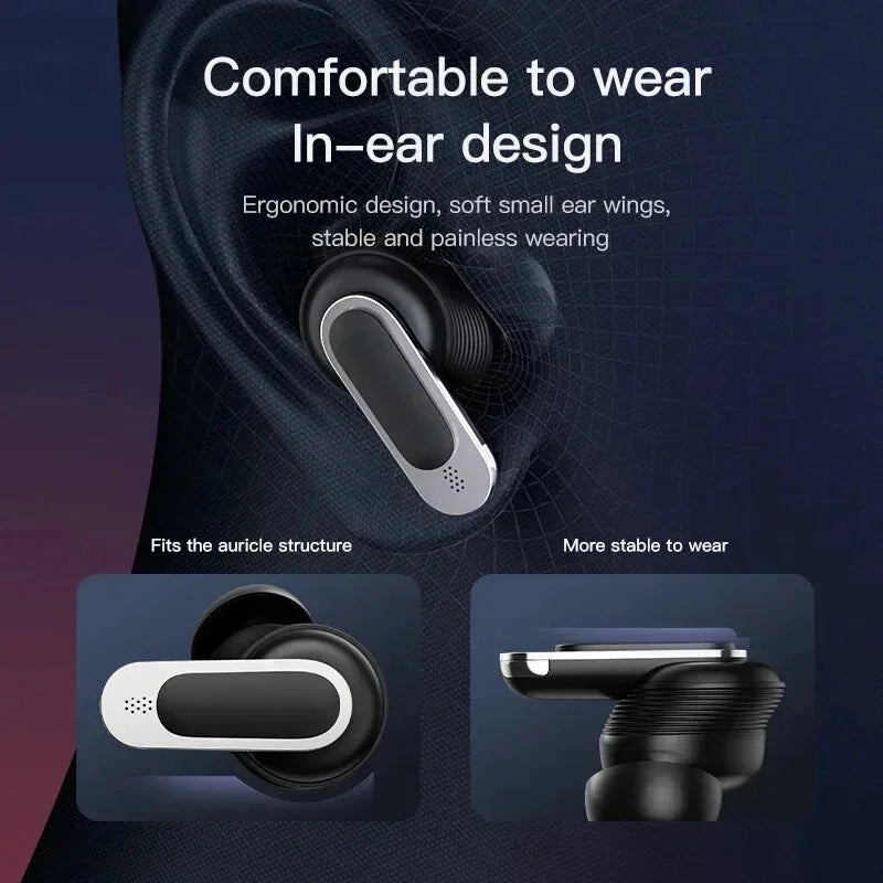 Wireless Bluetooth Headphones with ANC and LCD Touch Screen N970
