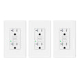 20 Amp GFCI Outlet, Tamper Resistant, Weather Resistant, Glossy White B41981