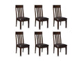 Dark Brown Dining Uph Side Chair Set of 2 R3009