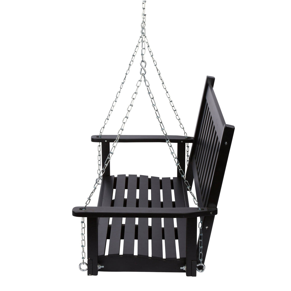 White Wood Porch Swing I87676