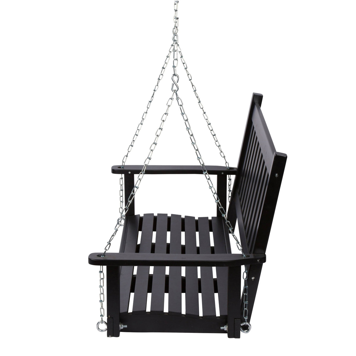 White Wood Porch Swing I87676