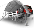 Tear Resistant Tarp Awning Camping Tent with 6 Sandbags S443493