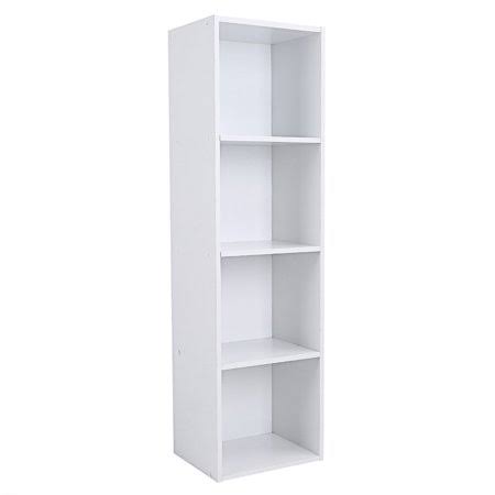 White 4 Shelf Wooden Bookcase U15466