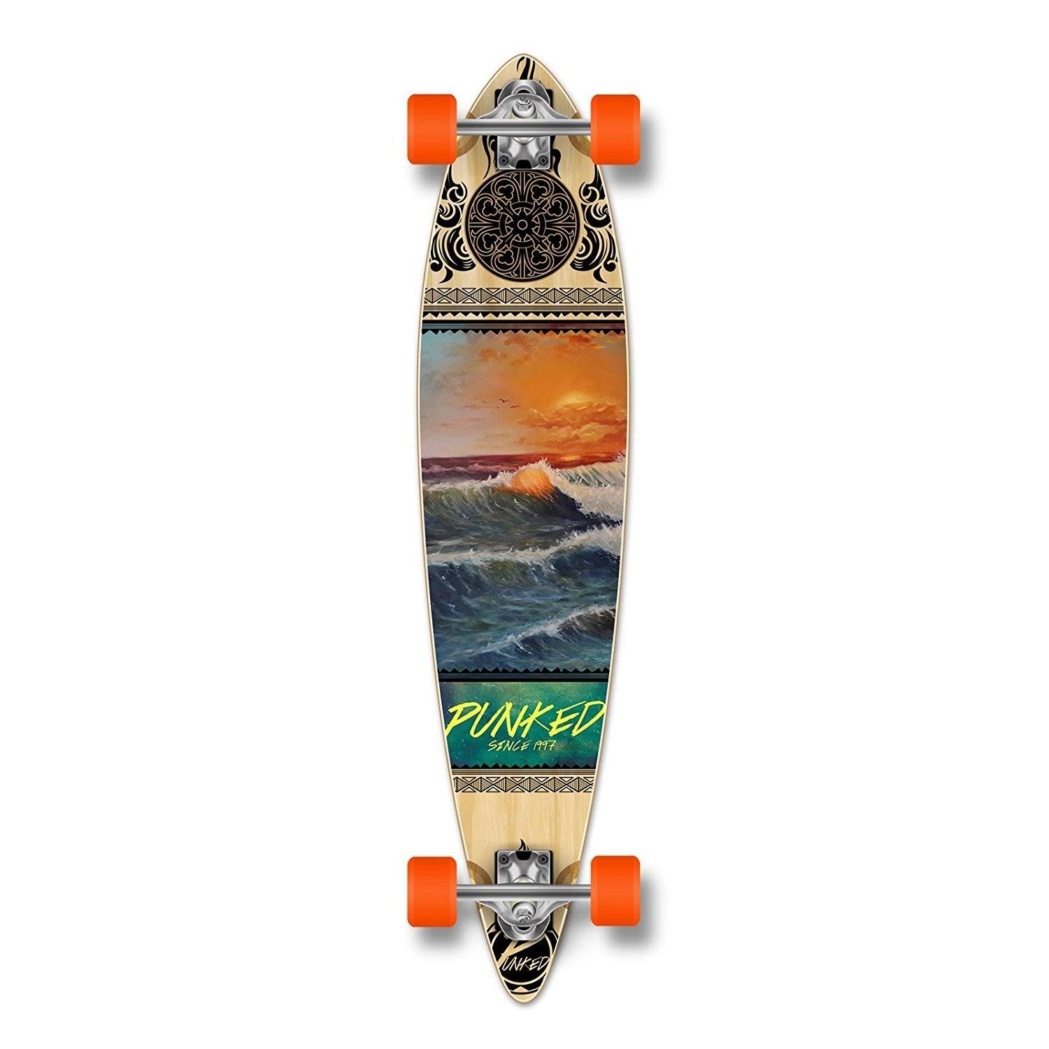 Wave Scene Pintail Longboard Complete E8392