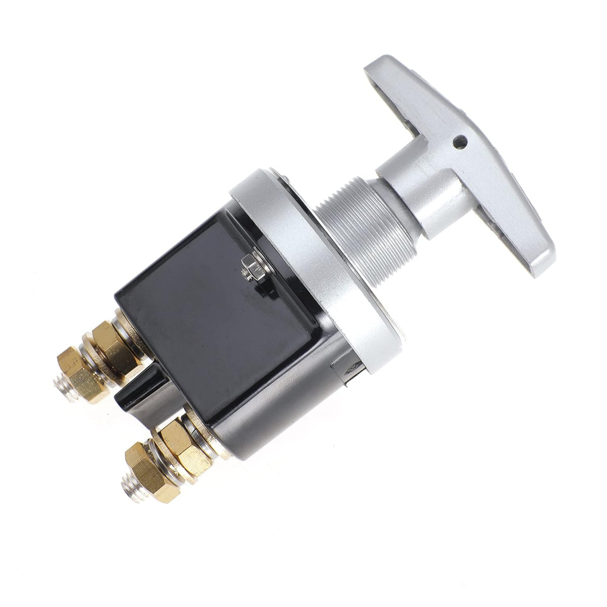Battery Disconnect Switch with Lock-Out Plate, 12V Battery Kill Switch Fixed Handle Isolator R4397