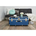 Misty Blue Kids Footlocker Trunk W873