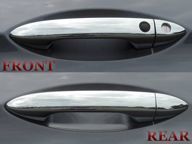 Chrome Plated Door Handle Cover 8 PC Set Z620165