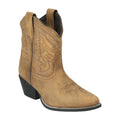 Brown Distressed Western Boot D6821