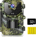 20MP Trail Camera with 120° Wide-Angle Motion Sensor and IP66 Waterproof U986011