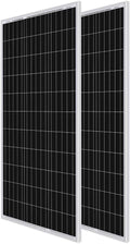 2PCS 100 Watt 12 Volt Monocrystalline Solar Panels I83897