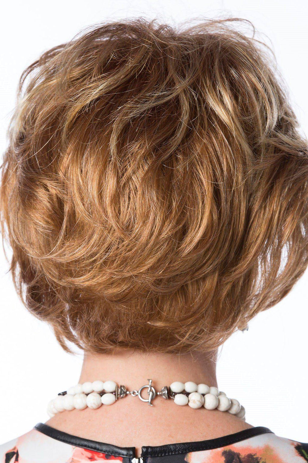 Medium Brown Styled Wig O650066