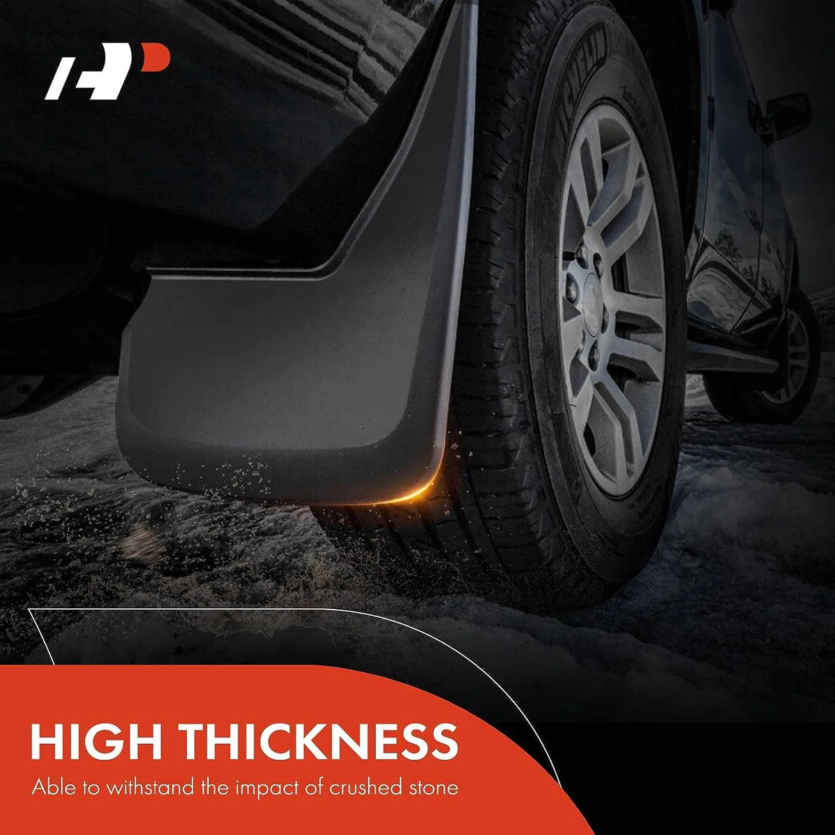 4-PC Molded Mud Flaps Splash Guards for Toyota Tacoma D327