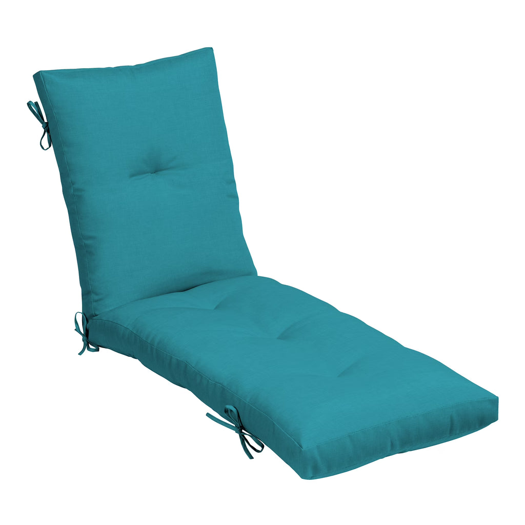 Plush Blowfill Chaise Cushion 76 x 22, Lake Blue I7717