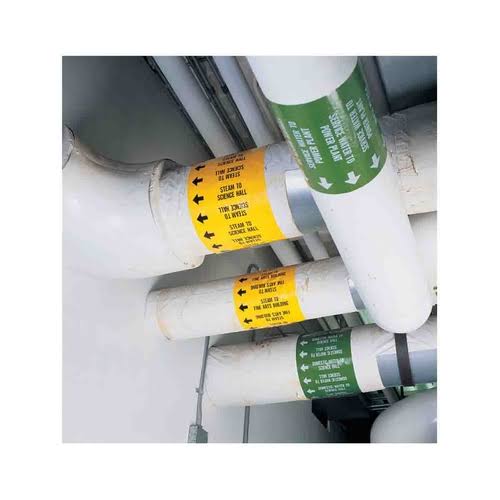8 In. x 50 Ft. Vinyl White Tape R357