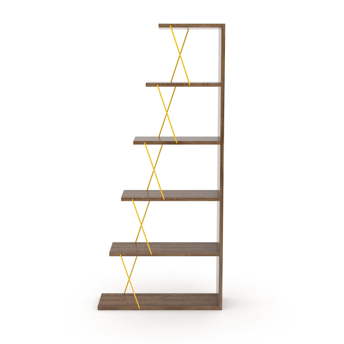 White-Pink Bookcase N151