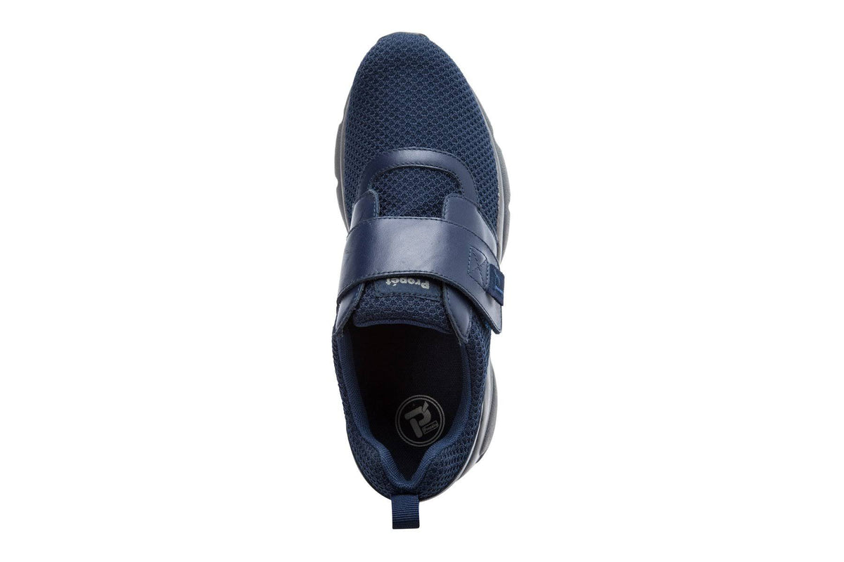 Navy Stability Strap Shoes L4860