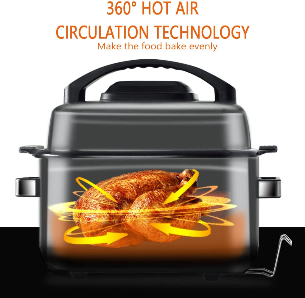 12-in-1 Multi Cooker with 6.5 QT Removable Cooking Bowl F7055