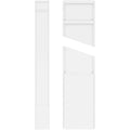 Smooth PVC Pilaster Pair W2321