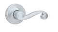 Satin Chrome Left Hand Interior Double Cylinder Handleset Trim J793206