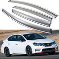 Car Window Visor Vent Shade Deflector Sun/Rain Guards Pack of 2 J322158