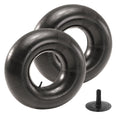 (2) Tire Inner Tubes 15x6x6 TR13 Straight Valve Stem Z2455